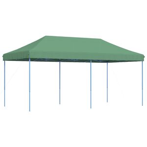 vidaXL Tenda de Festa Verde 292 x 580 x 315 cm Tecido Oxford