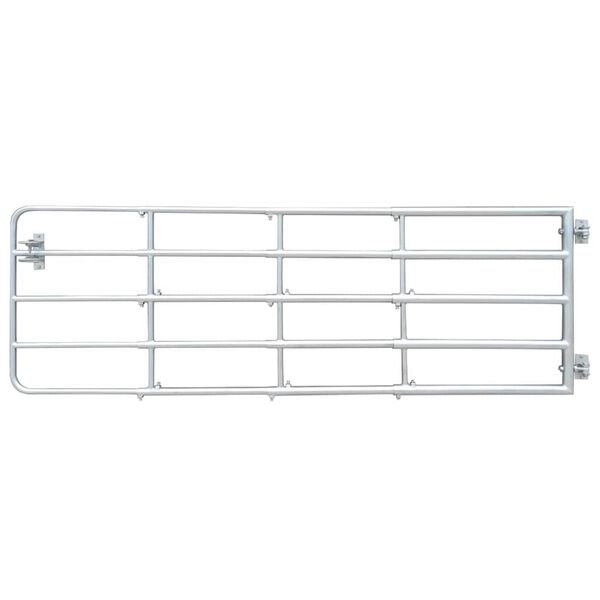 Port&atilde;o 300 x 90 cm A&ccedil;o galvanizado