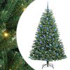 vidaXL &Aacute;rvore de Natal Articulada Artificial Verde 180 cm PVC e Metal