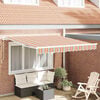 vidaXL Toldo Manual Multicolor 300 x 250 x 165 cm Poli&eacute;ster