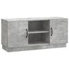 vidaXL Gabinete para TV 102 x 34,5 x 47 cm Cinzento Cimento