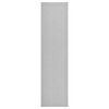 vidaXL Tapete/passadeira 80x300 cm cinzento-claro