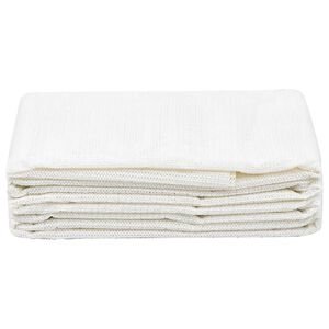 vidaXL Tapete de campismo para tenda 100x500 cm branco
