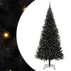 vidaXL &Aacute;rvore de Natal Preto 240 cm PVC