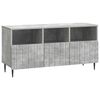 vidaXL Gabinete para TV com gaveta Cinzento Cimento 102 x 34,5 x 50 cm