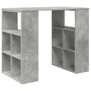 vidaXL Mesa Cinzento Derivados de Madeira 90 x 50 x 75 cm