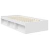 vidaXL Estrutura da Cama Branco 90 x 190 cm Madeira de Pinheiro S&oacute;lida