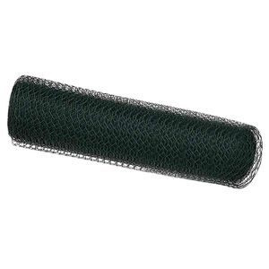 vidaXL Cerca Hexagonal Verde 0,4 x 100 m PVC