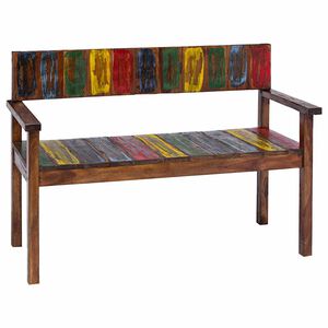 vidaXL Cadeiras de jantar 4 pcs madeira recuperada maci&ccedil;a