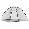 vidaXL Rede mosquiteira com portas malha 220 200x180x135 cm preto