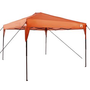vidaXL Tenda de Toldo Manual Laranja 290 x 290 x 251 cm tecido