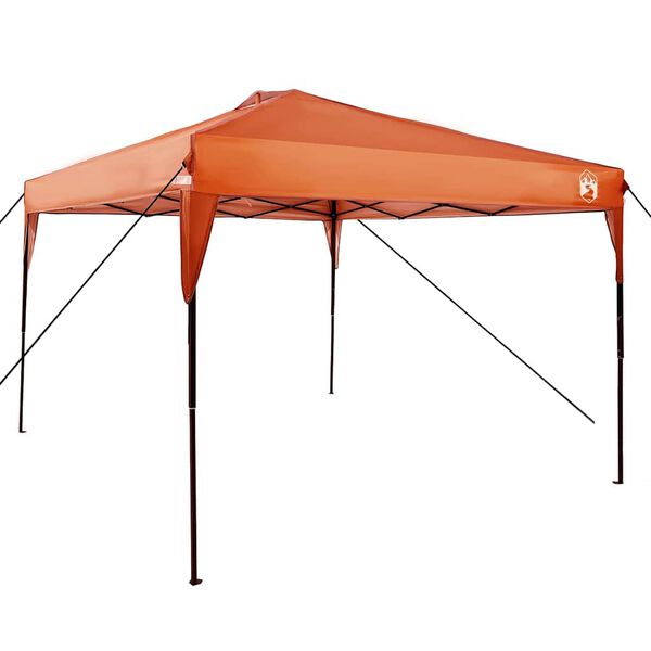 vidaXL Tenda de Toldo Manual Laranja 290 x 290 x 251 cm tecido