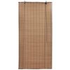 Estore de enrolar 120 x 160 cm bambu castanho