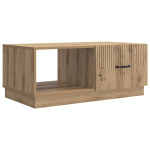 vidaXL Mesa de centro Carvalho Arttisan 90 x 50 x 37 cm