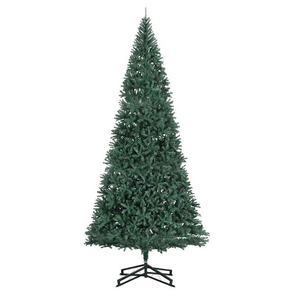 vidaXL Árvore de Natal artificial com suporte 500 cm PVC verde