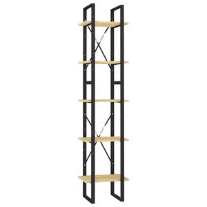 vidaXL Estante com 5 prateleiras 40x30x175 cm madeira de pinho