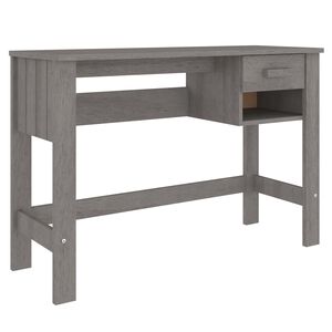 vidaXL Secret&aacute;ria HAMAR 110x40x75 cm pinho maci&ccedil;o cinza-claro