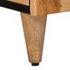 vidaXL Buffet Natural 60 x 33,5 x 75 cm Madeira de manga maci&ccedil;a