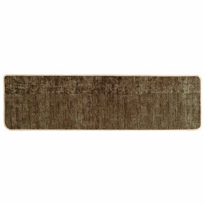 vidaXL Passadeira MARSA Verde Floresta 50 x 200 cm Poli&eacute;ster e PVC