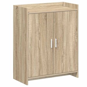 vidaXL Arm&aacute;rio de Sapatos com porta Carvalho Sonoma 73,5 x 36 x 92 cm