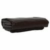 vidaXL Lona 650g / m&sup2; Castanho 2 x 3 m Lona com revestimento em PVC