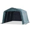 vidaXL Tenda para gado remov&iacute;vel PVC 550 g/m&sup2; 3,3x4,8 m verde escuro