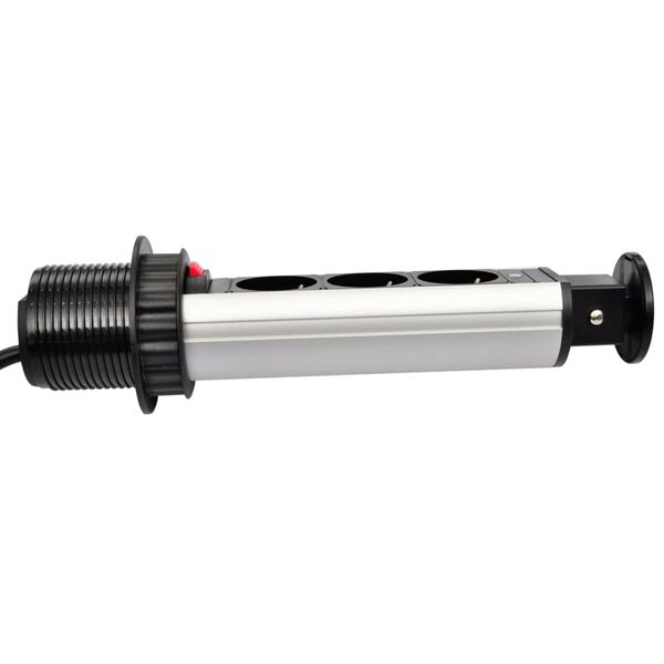 Torre tomada el&eacute;trica de embutir/retr&aacute;til para mesa