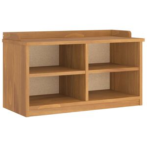 vidaXL Banco de entrada SANDNES 87x40x50 cm pinho maci&ccedil;o