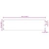 vidaXL Orlas de relva 20 pcs 25x103 cm a&ccedil;o resistente &agrave; intemperiza&ccedil;&atilde;o
