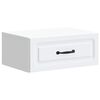 vidaXL Gabinete de Canto Montado na Parede Branco 49 x 34,5 x 20 cm