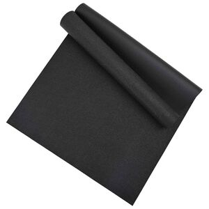vidaXL Tapete de Prote&ccedil;&atilde;o para Esportes Preto 150 x 75 x 0,6 cm PVC
