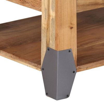 vidaXL Mesa de centro 110x52x45 cm madeira de acácia maciça
