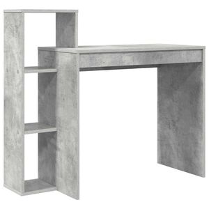 vidaXL Mesa Cinzento Derivados de Madeira 100 x 40 x 90 cm