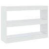 vidaXL Estante/divis&oacute;ria 100x30x72 cm branco