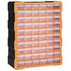 vidaXL Caixa organizadora com 60 gavetas 38x16x47,5 cm
