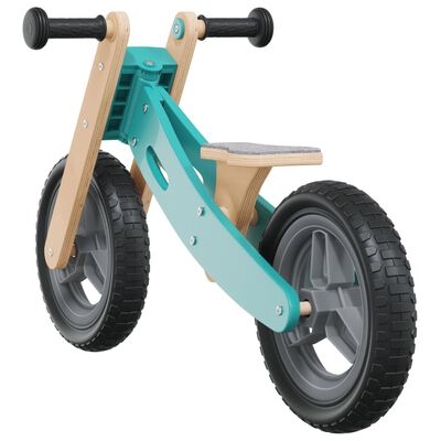 vidaXL Bicicleta de equilíbrio p/ crianças 2 em 1 azul-claro