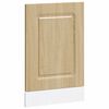 vidaXL Painel m&aacute;quina lavar lou&ccedil;a Kalmar 45x1,5x57 cm carvalho sonoma