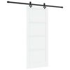vidaXL Porta Deslizante ORKDAL Branco 83 x 202 cm