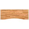 vidaXL Tampo de mesa retangular 140x50x2,5 cm carvalho castanho-claro