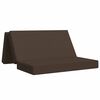 vidaXL Sof&aacute; Cama Dobr&aacute;vel 120 x 67 x 45 cm Cinzento-acastanhado