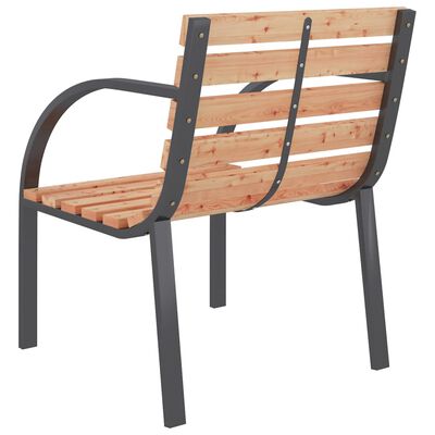 vidaXL Cadeiras de jardim 2 pcs madeira
