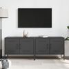 vidaXL M&oacute;veis de TV 2 pcs 68x39x50,5 cm a&ccedil;o preto