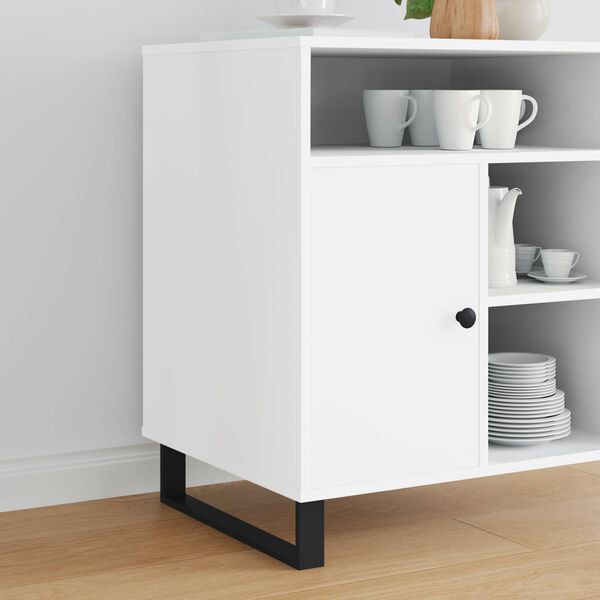 vidaXL P&eacute;s de M&oacute;veis 2 pcs Preto 43,6 x 4 x 10 mm Ferro