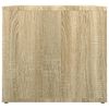 vidaXL Mesa de cabeceira 41x40x36 cm derivados madeira carvalho sonoma