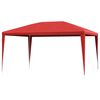 vidaXL Tenda de Festa Vermelho 400 x 300 x 255 cm PE e A&ccedil;o