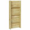vidaXL Prateleiras para plantas Castanho 50 x 15 x 117 cm
