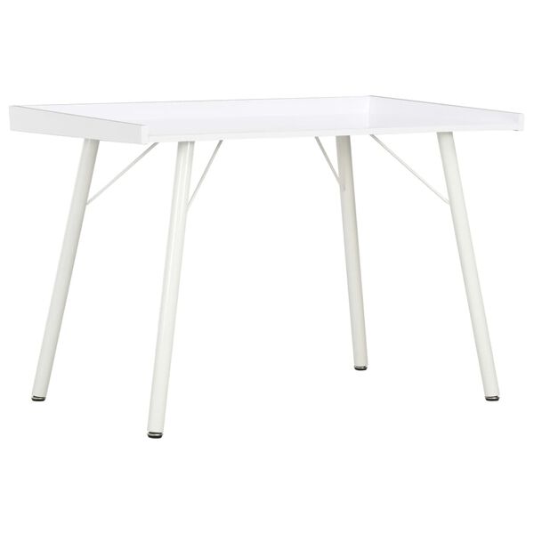 vidaXL Secretária 90x50x79 cm branco