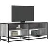 vidaXL M&oacute;vel TV 120,5x40x46 cm derivados madeira/metal cinzento sonoma