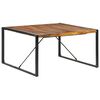 vidaXL Mesa de jantar 140x140x75 cm madeira maci&ccedil;a