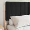 vidaXL Estrutura de Cama com Cabeceira Estofada Preto 120 x 190 cm